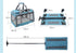 Cat Carrier with Telescopic Walking Handle